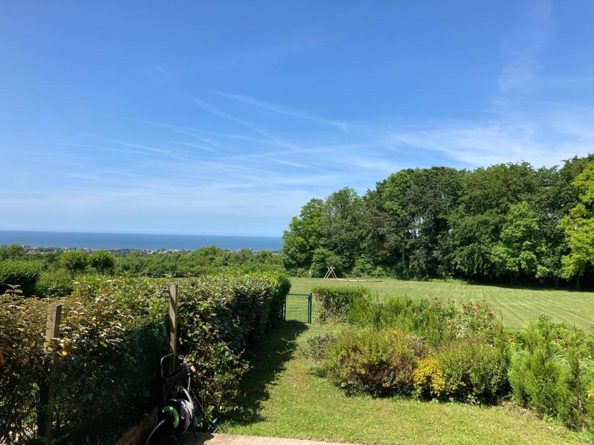 Deauville Vue Mer Tourgeville Exteriör bild