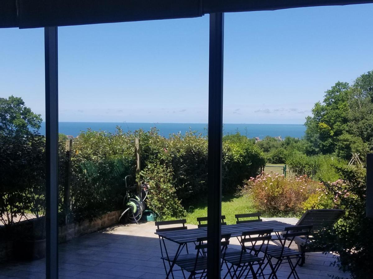 Deauville Vue Mer Tourgeville Exteriör bild